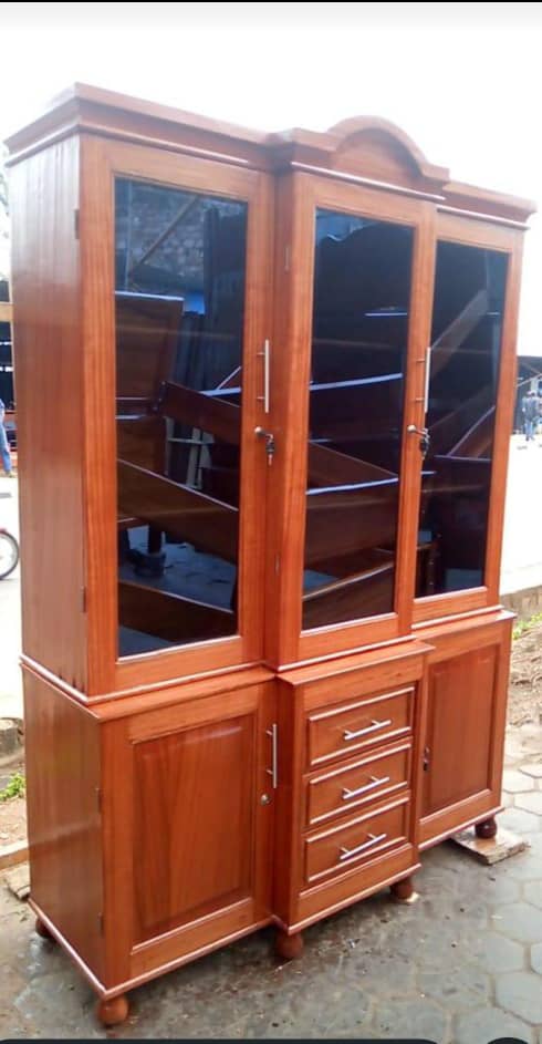 Custom wooden storage furniture